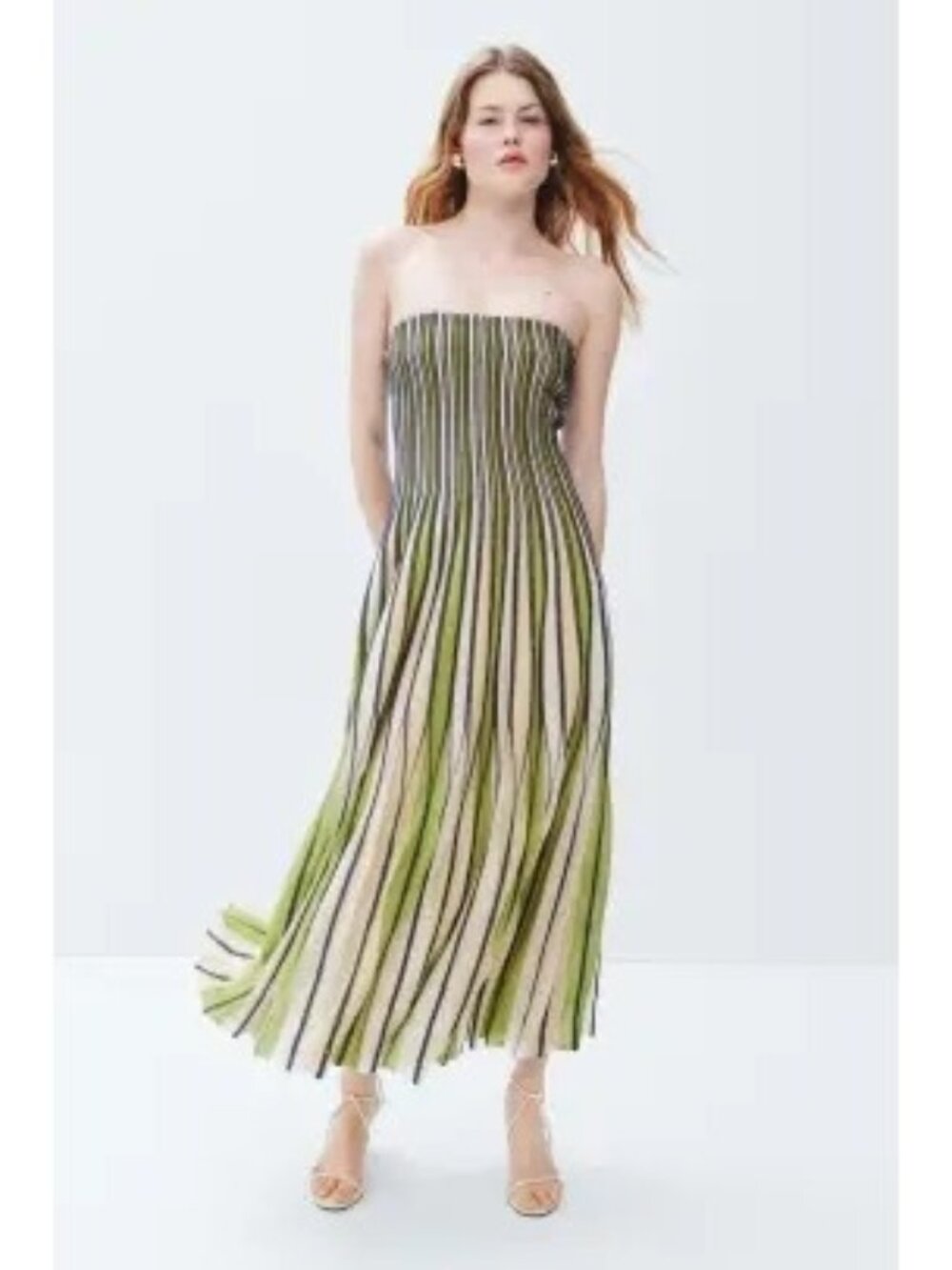 SS-45. SIMKHAI Soliel Midi Dress Small